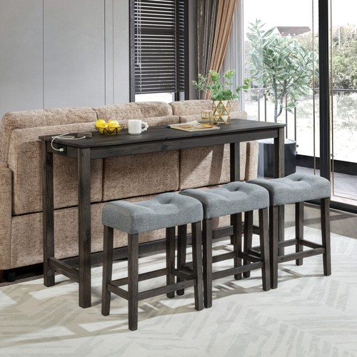 Bar table set - 4-pc,