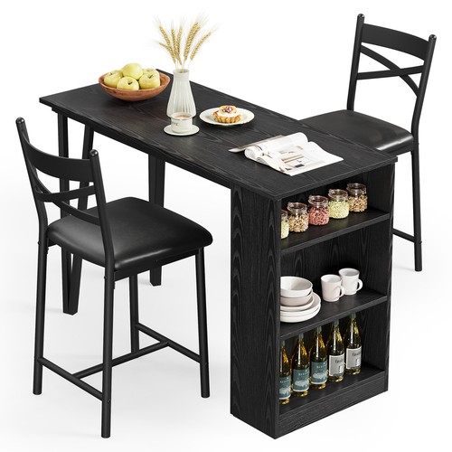 Dining set wood top table - top,