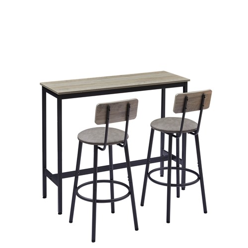 Bar table set - table,