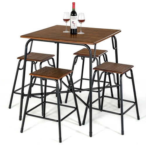 Costway 5pcs bar - bar, table