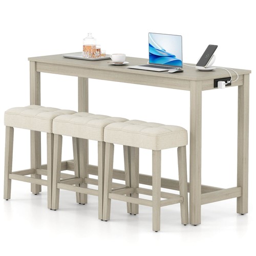4pcs bar table - bar, w/charging