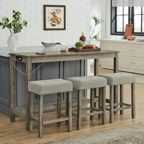 Piece bar table set - piece,