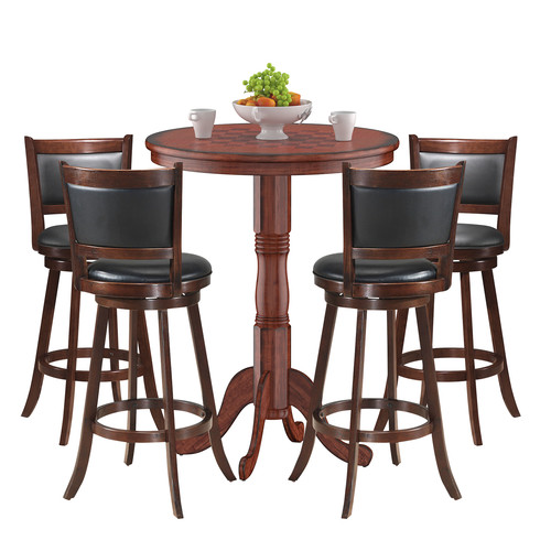 Costway 5pcs pub table set - 5pcs,