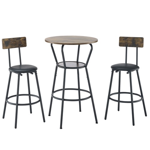 Bar table set round - table,