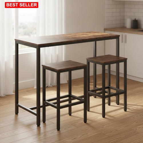Bar table stools set - table,