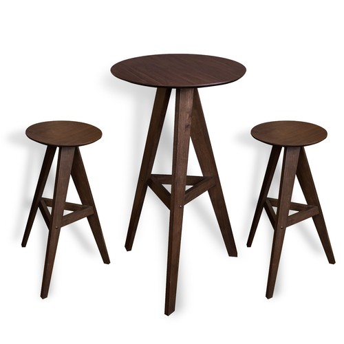 Consdan wood round solid - wood,